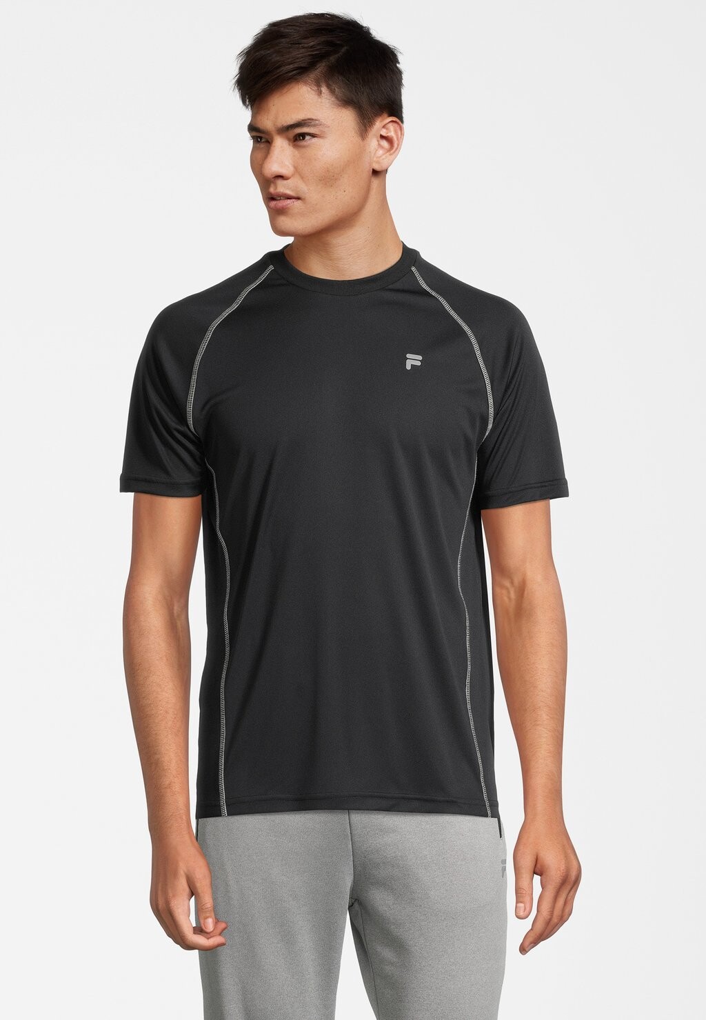 

Базовая футболка APPAREL LEXOW RAGLAN Fila, цвет black
