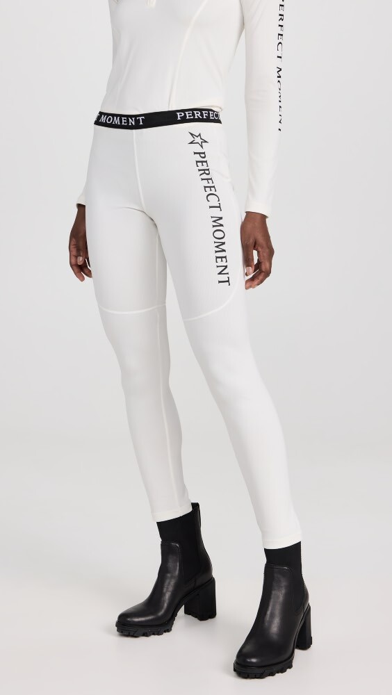 

Брюки Perfect Moment Thermal Back Seam, белый