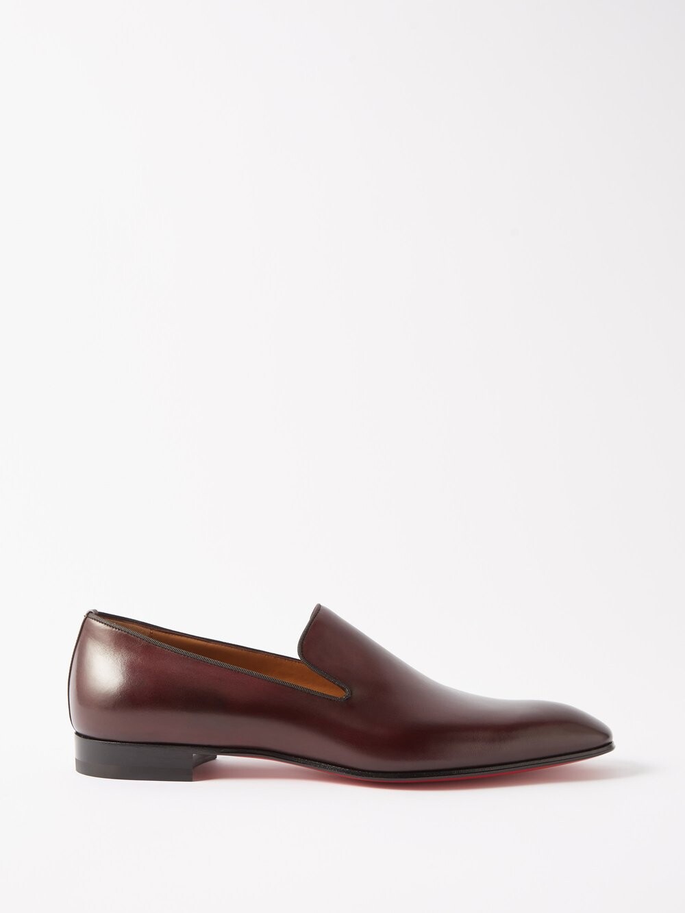 

Кожаные лоферы dandelion Christian Louboutin, коричневый