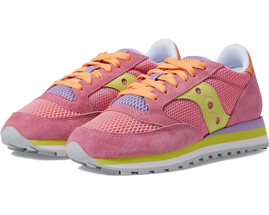 

Кроссовки Saucony Originals Jazz Triple, цвет Light Pink/Lime