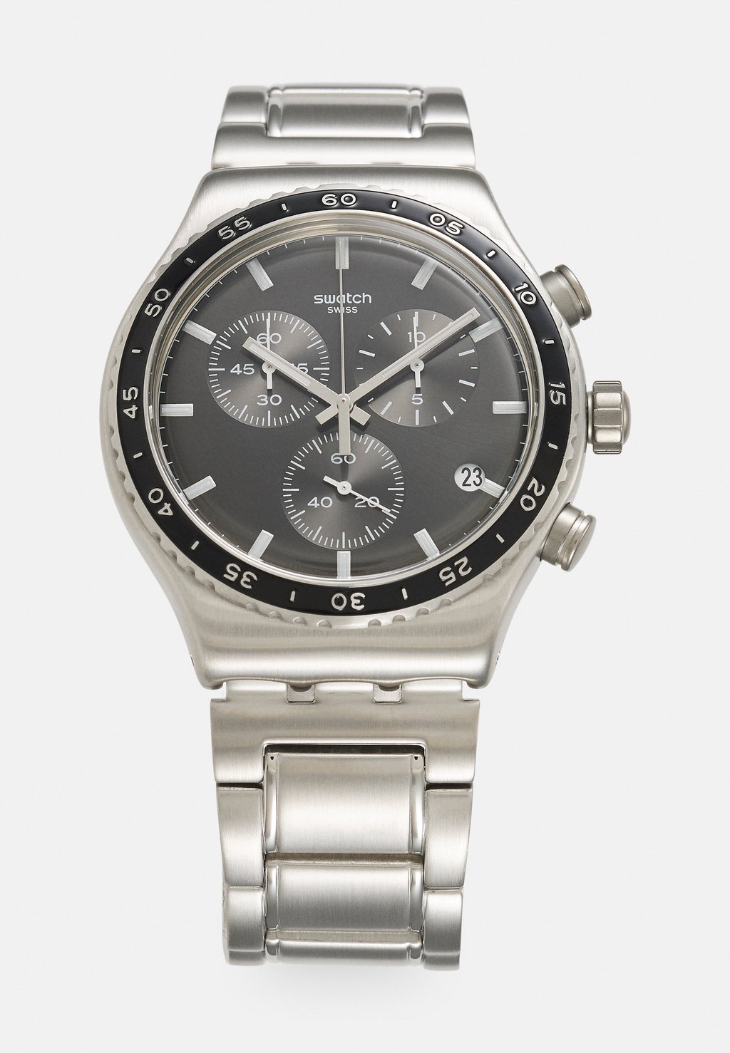 Хронограф New Irony Swatch, цвет silver-coloured