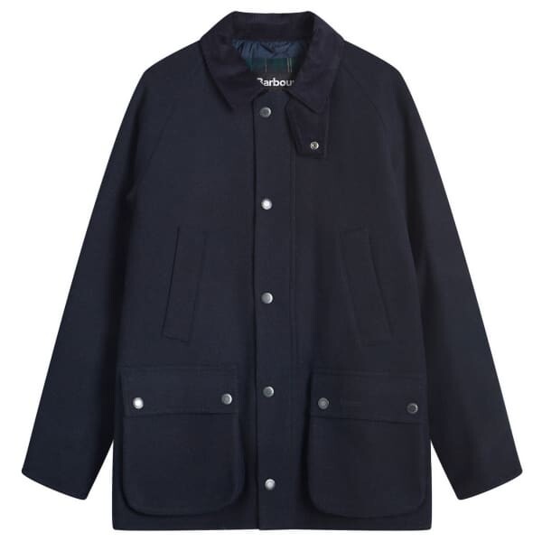 

Куртка из шерсти Бедейл Barbour, синий