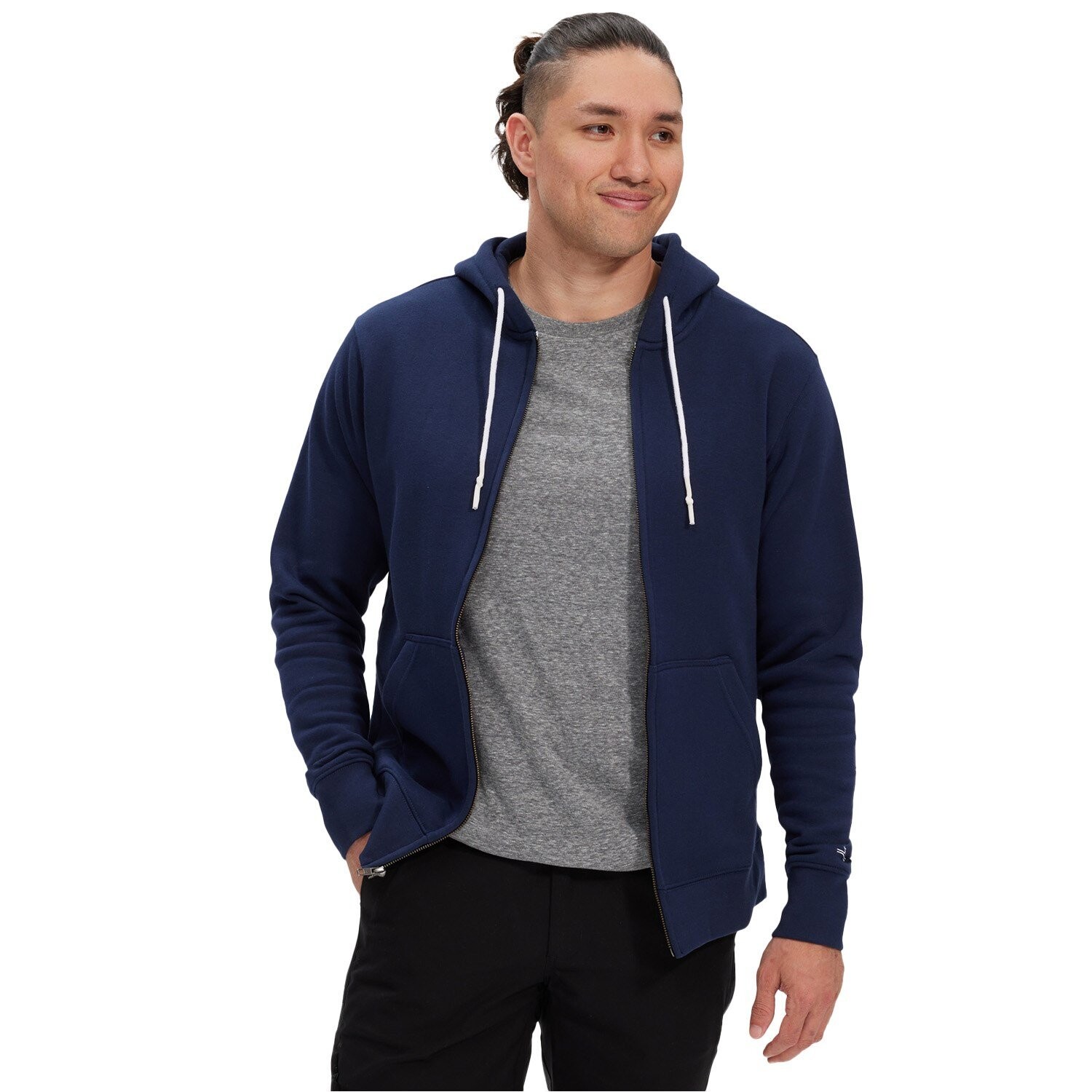 

Худи evo Sound Full Zip, темно-синий