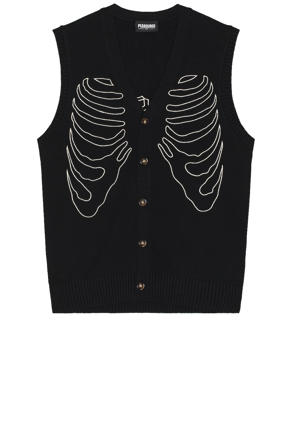 

Свитер Pleasures Cage Vest, черный