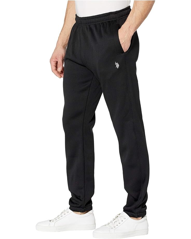 

Брюки U.S. POLO ASSN. Pocket Fleece Pants, черный