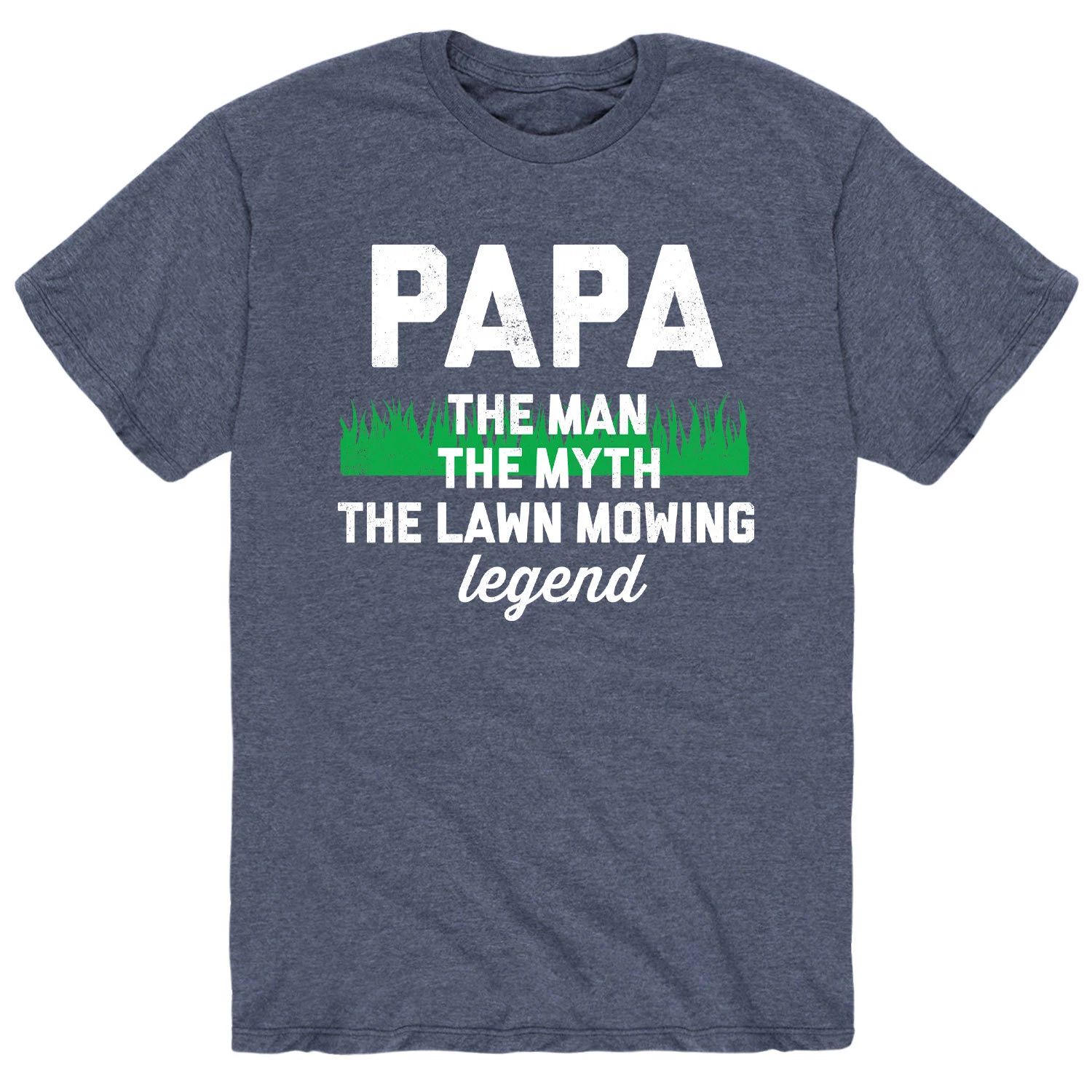 Мужская футболка Papa Lawn Mowing Legend Licensed Character