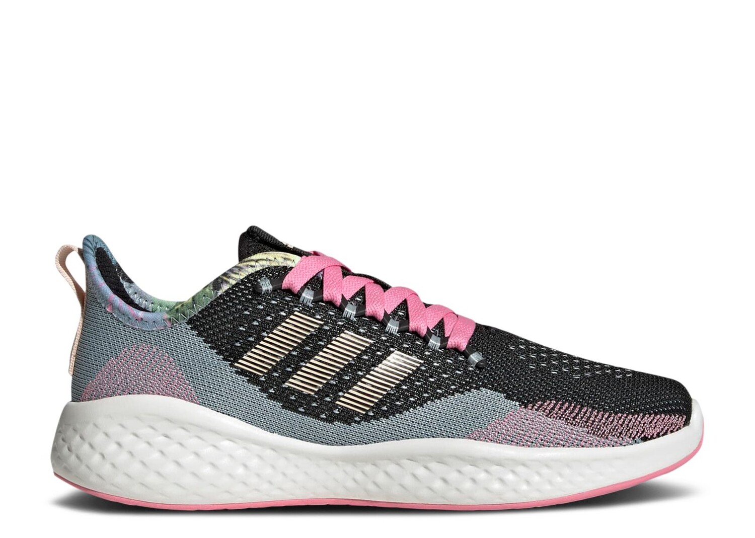

Кроссовки adidas Wmns Fluidflow 2.0 'Black Bliss Pink', черный