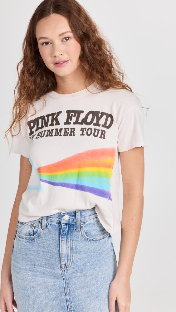 

Футболка MADEWORN ROCK Pink Floyd Airbrush Crop