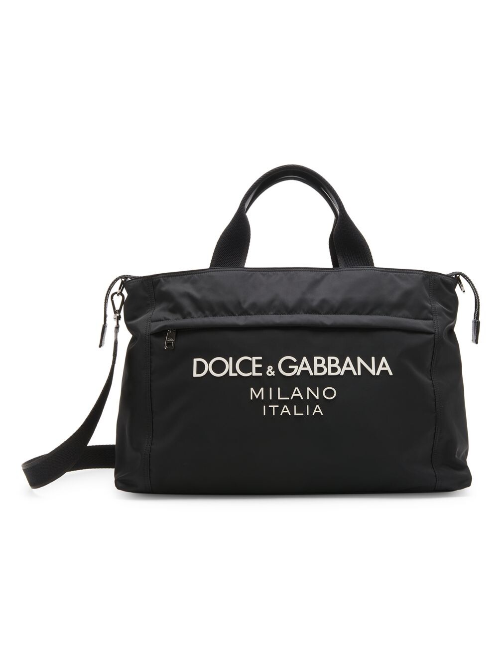 

Нейлоновая большая сумка выходного дня DOLCE&GABBANA, неро
