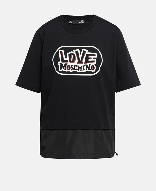 

Футболка Love Moschino, черный