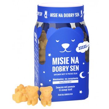 Мишки Тедди Noble Health, для хорошего сна 60 жевательных конфет конфеты желейные goplana mella вишня 190 г