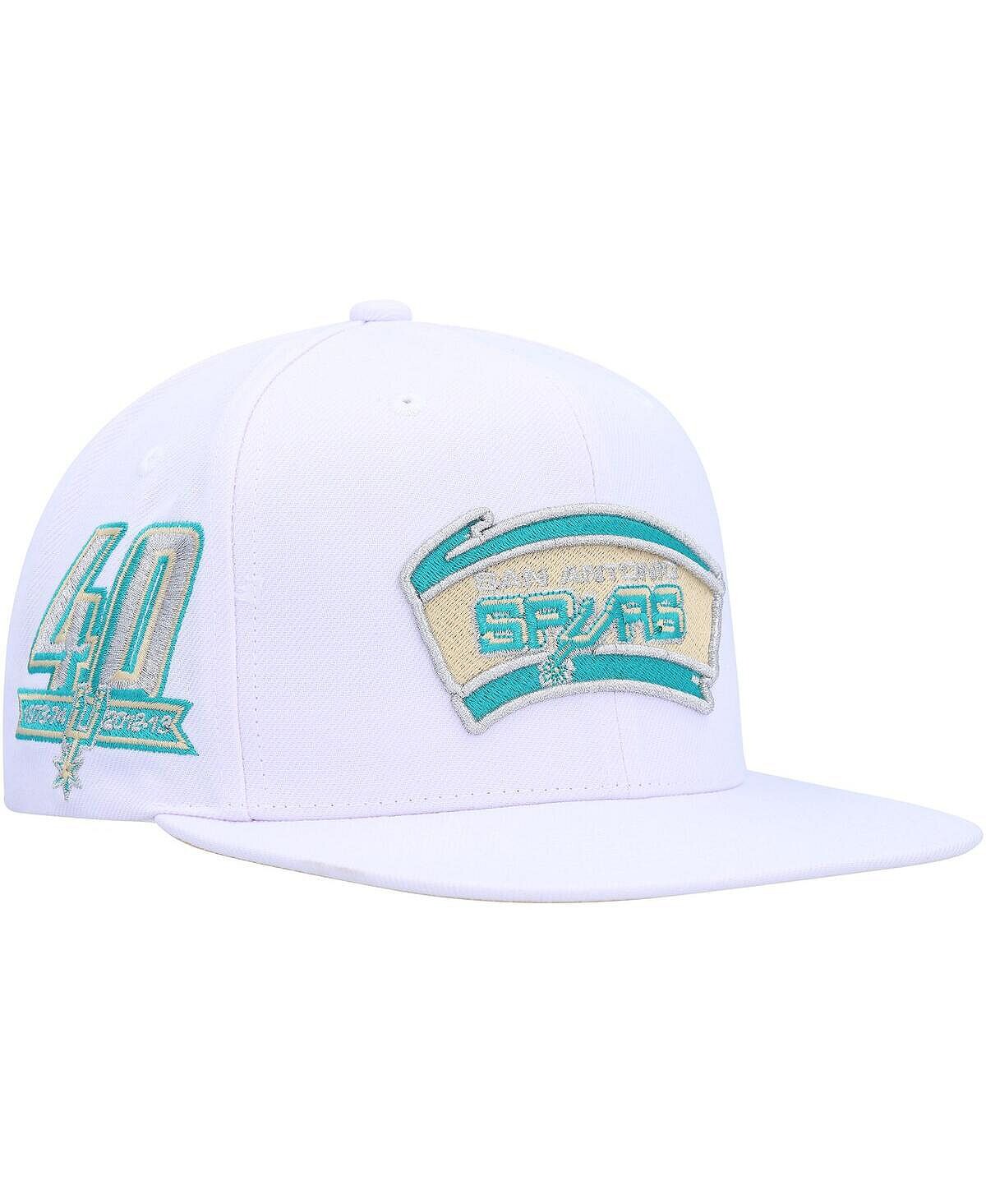 

Мужская белая кепка San Antonio Spurs Hardwood Classics SOUL Snapback Mitchell & Ness