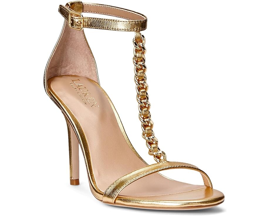 

Туфли LAUREN Ralph Lauren Kate Sandal, цвет Modern Gold
