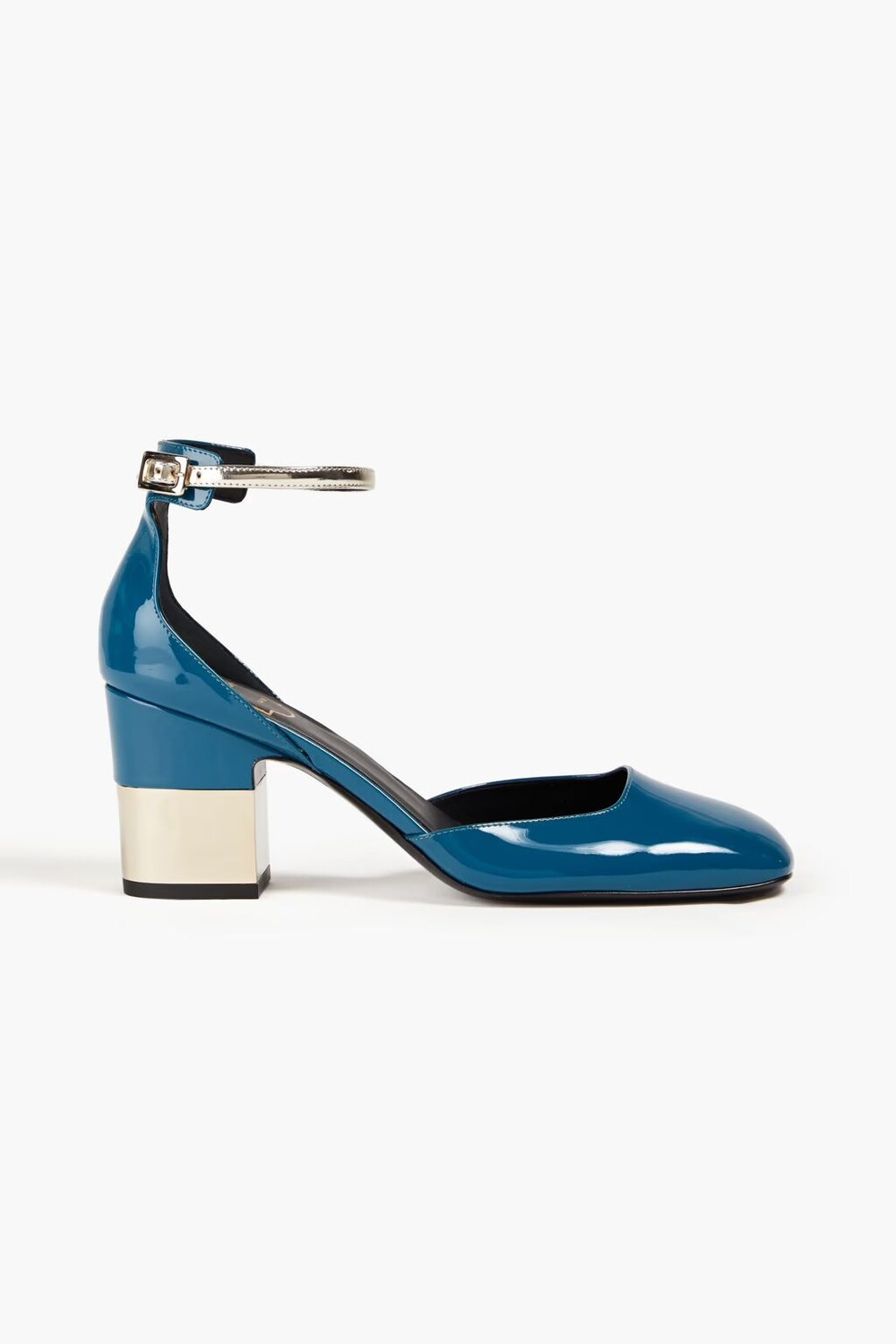 

Туфли Mary Jane из лакированной кожи Roger Vivier, цвет Storm blue