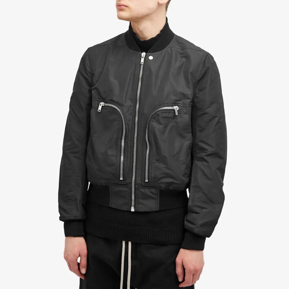 

Rick Owens Техническая летная куртка Bauhaus, черный