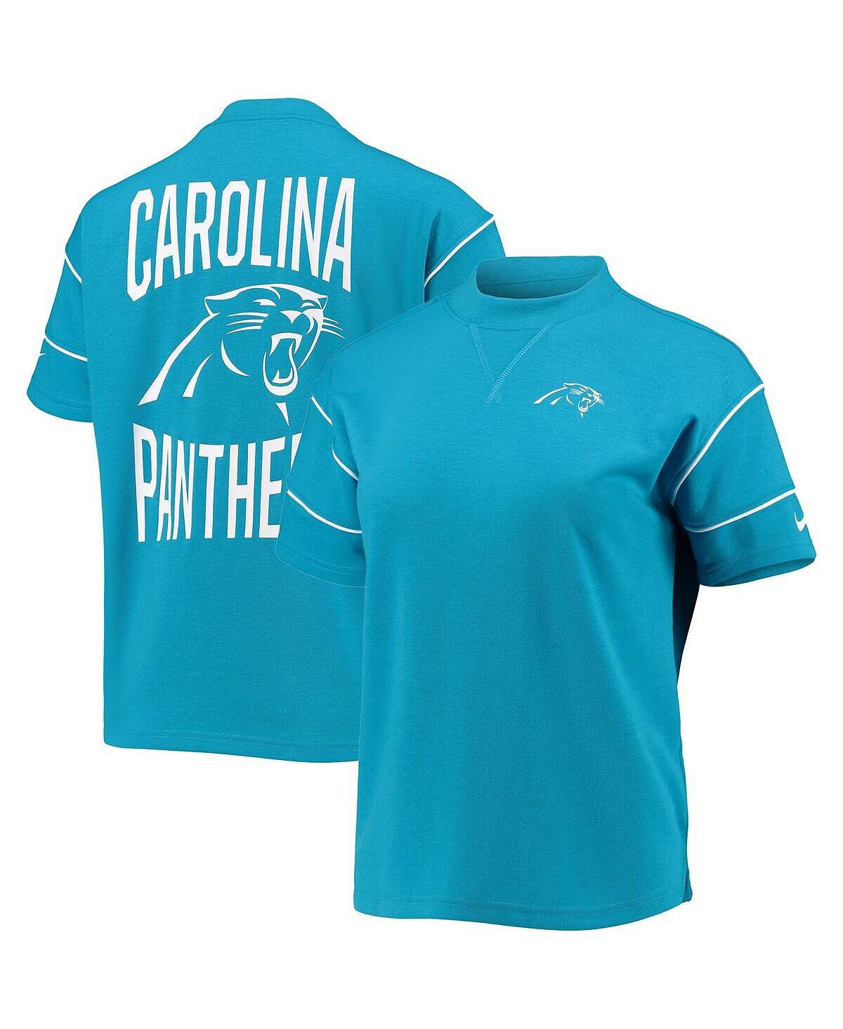 

Женская синяя футболка Carolina Panthers Fashion Performance Nike, синий