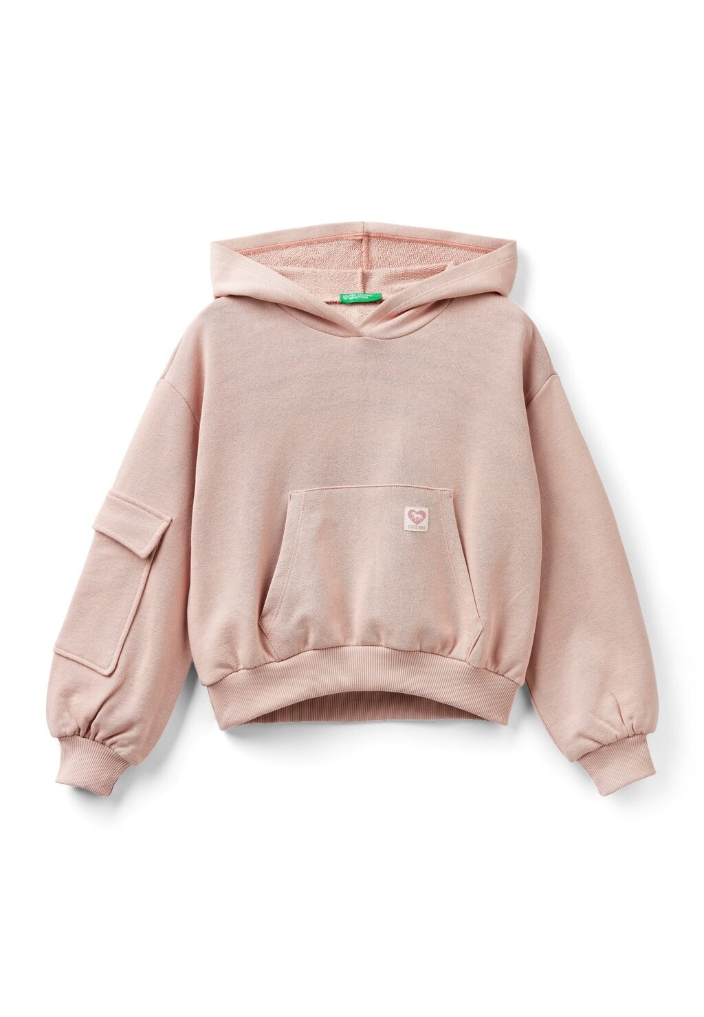 

Толстовка Regular Fit United Colors of Benetton, розовый