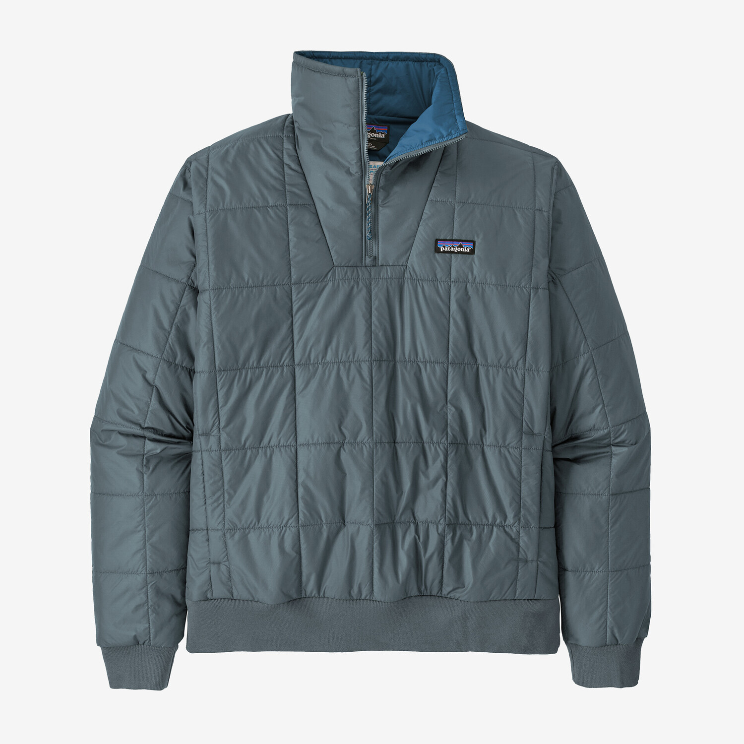

Мужской стеганый пуловер в коробке Patagonia, серый