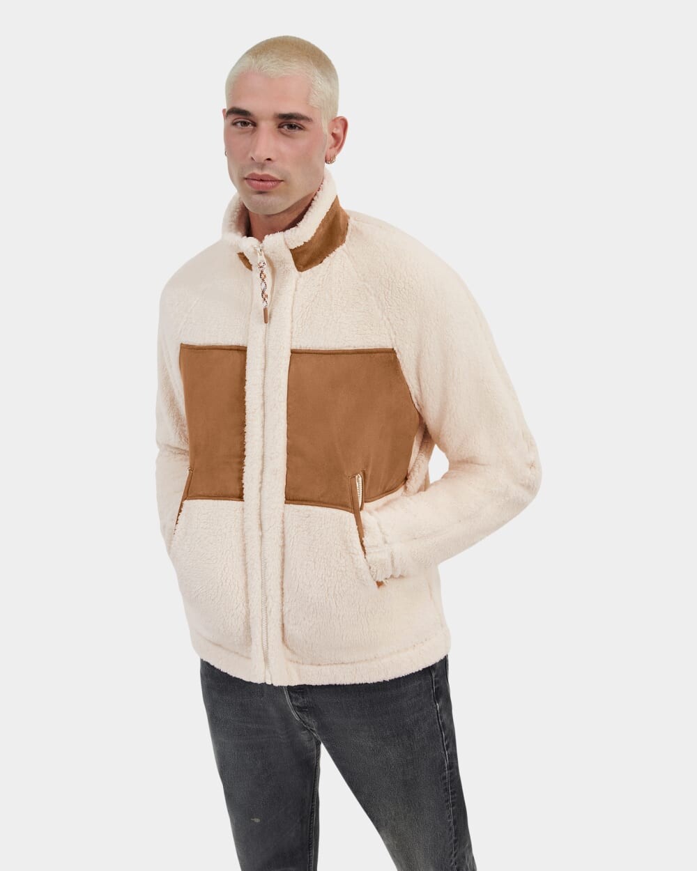 

Куртка Keane Heritage Full Zip Jacket UGG, бежевый