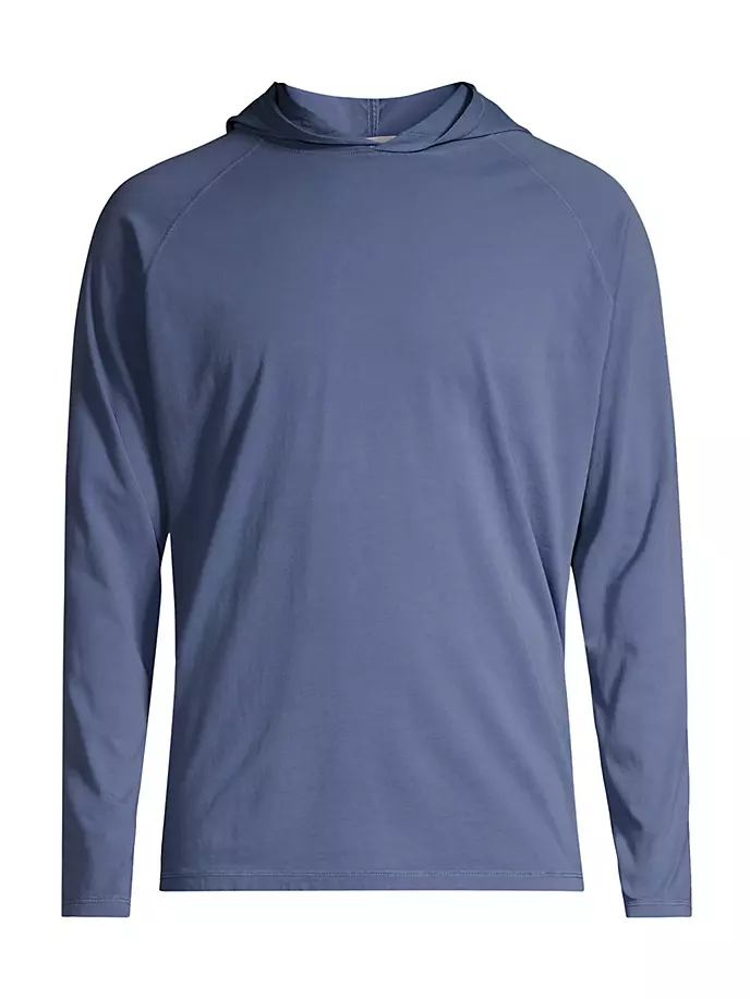 

Футболка с капюшоном Crown Lava Wash Popover Peter Millar, цвет star dust