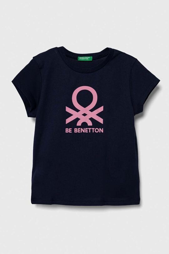

United Colors of Benetton Детская хлопковая футболка, военно-морской