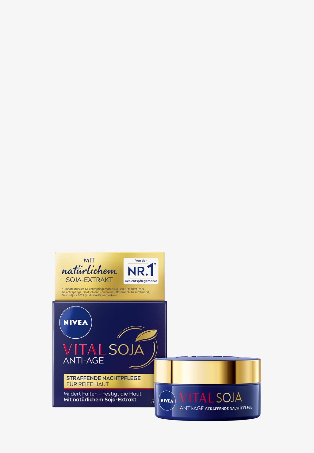 

Ночные процедуры Vital Soya Anti-Age Lifting Night Care NIVEA