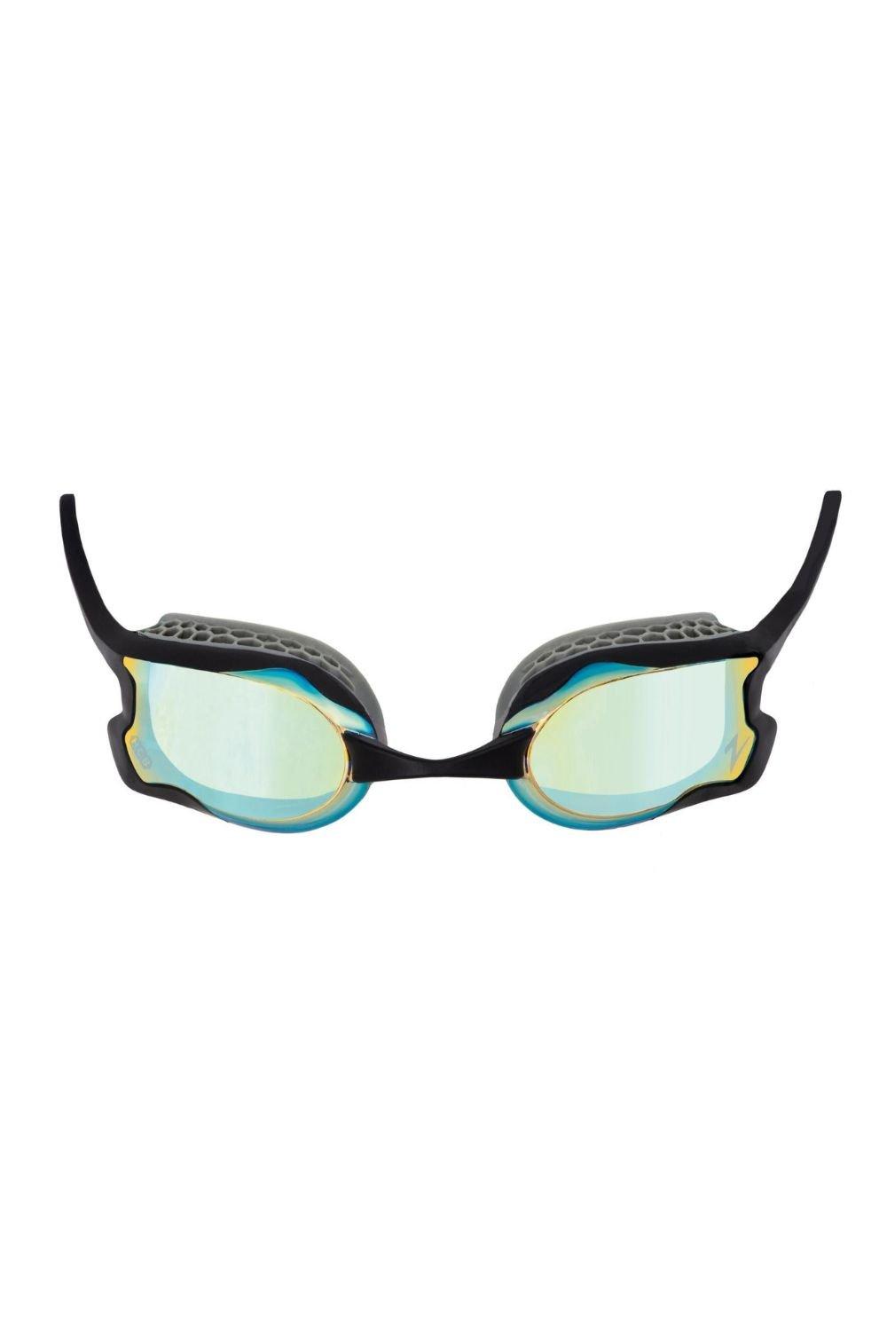 Очки для плавания с зеркалом Raptor HCB Zoggs, серый sailfish swim goggle storm grey очки для плавания