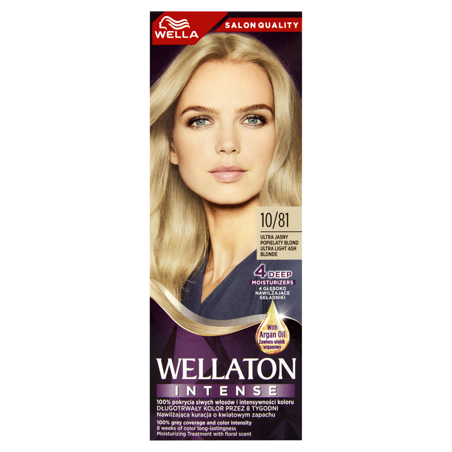 цена Краска для волос 10/81 ультра светлый пепельный блондин wella wellaton intense Wella Ton Intense, 110 мл