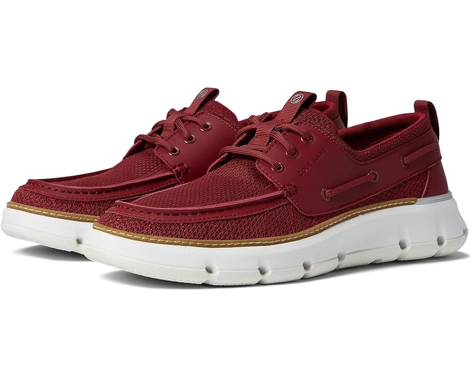 

Топсайдеры Cole Haan 4.Zerogrand Regatta, цвет Biking Red/Grey/Optic White