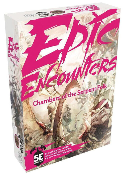 

Ролевая игра Steamforged Games Ltd Epic Encounters - Chamber of the Serpent Folk