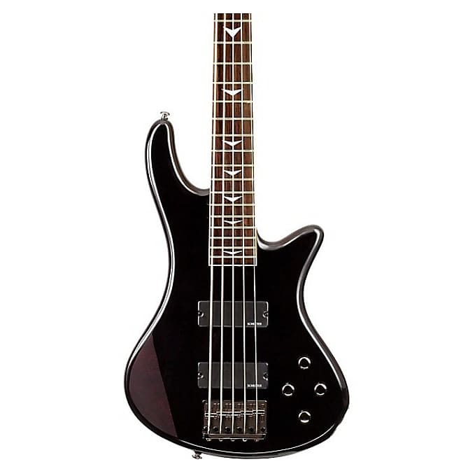 цена Басс гитара Schecter Stiletto Extreme-5 Active 5-String Bass See-Thru Black