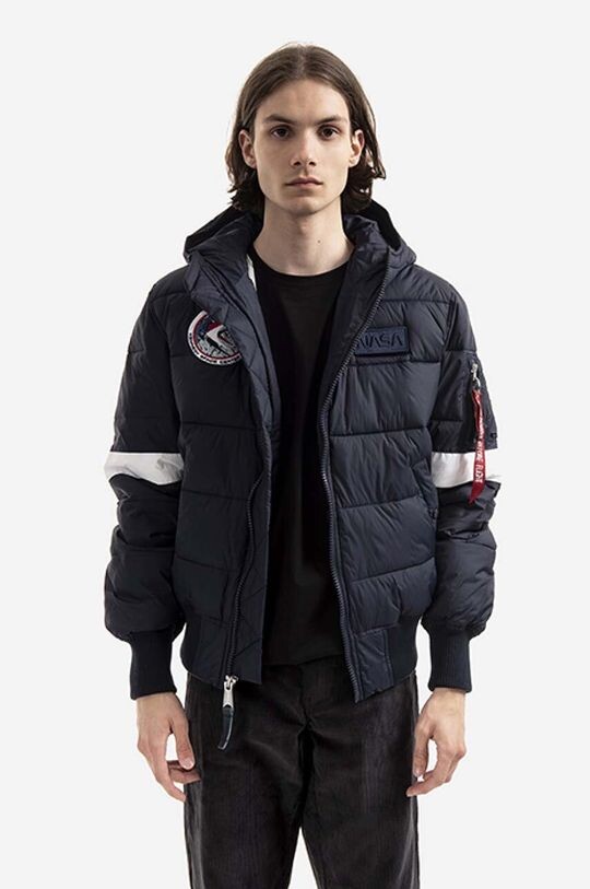 

Пуховик FD NASA Alpha Industries, темно-синий