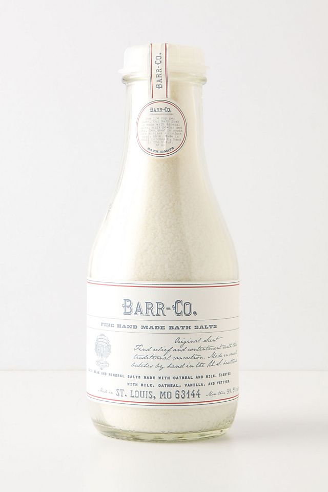 

Соль для ванны Barr-Co. Fine Handmade Bath Salts, original scent