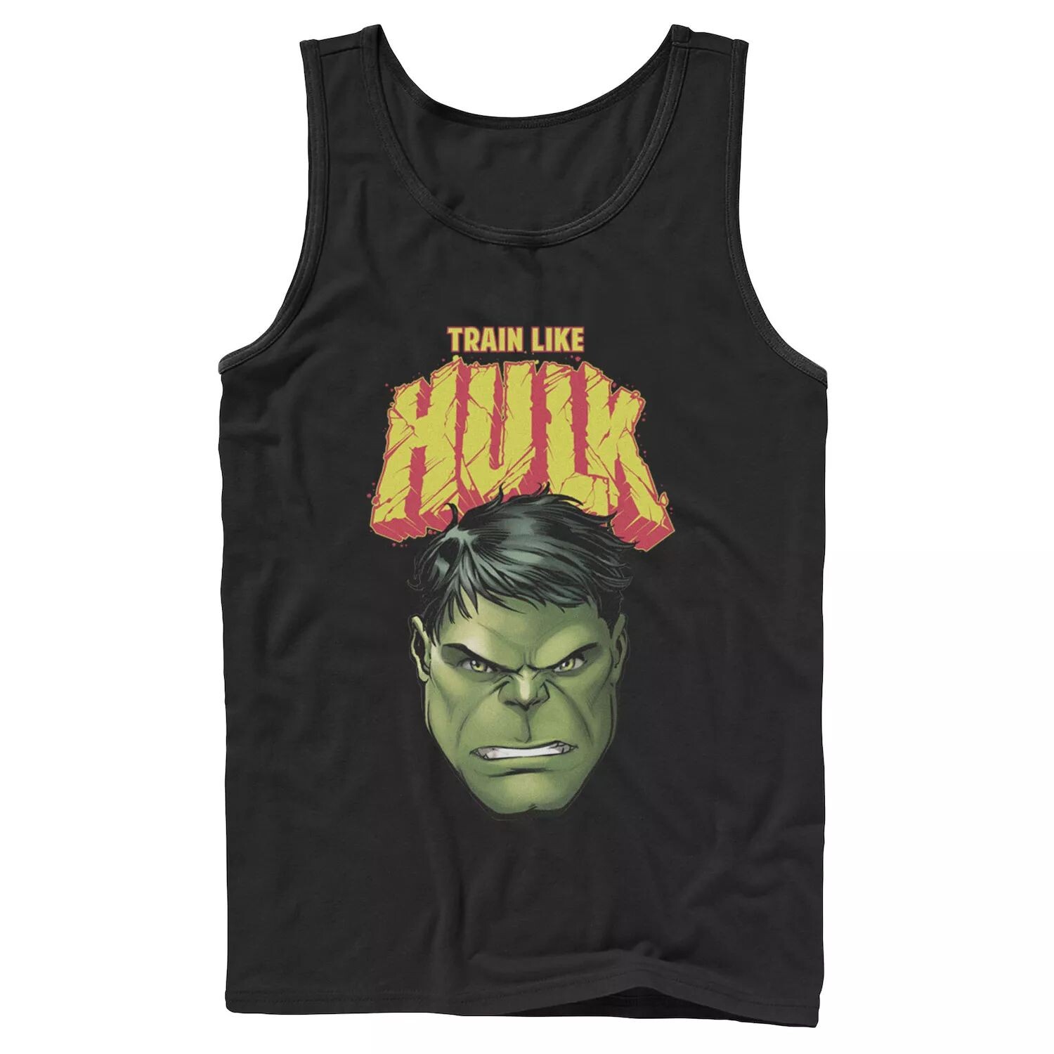 

Мужская майка Marvel Triain Like The Hulk с большой головой Licensed Character
