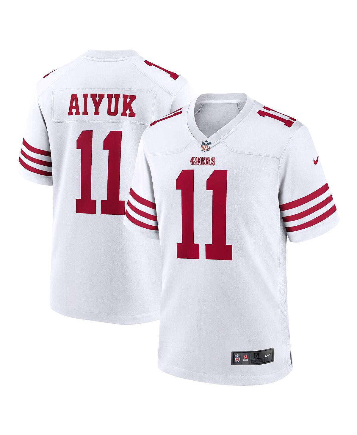 

Мужское белое джерси игрока команды Brandon Aiyuk San Francisco 49ers Nike, Белый