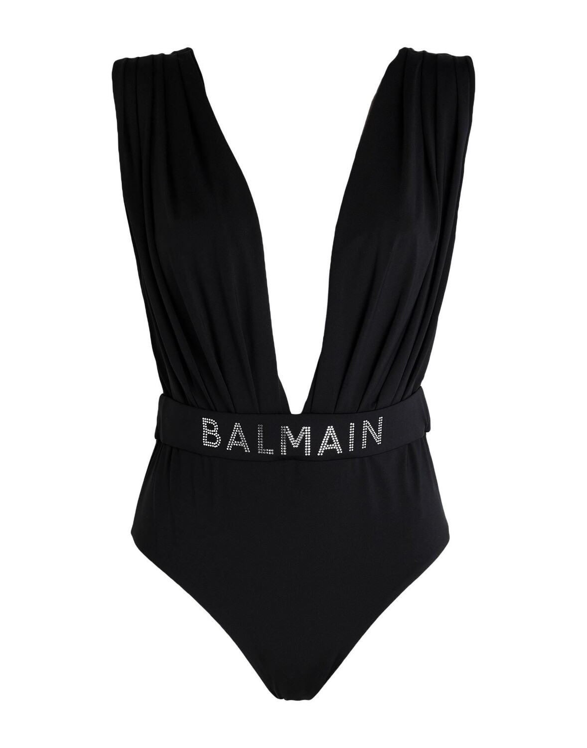 

Цельный купальник Balmain, черный