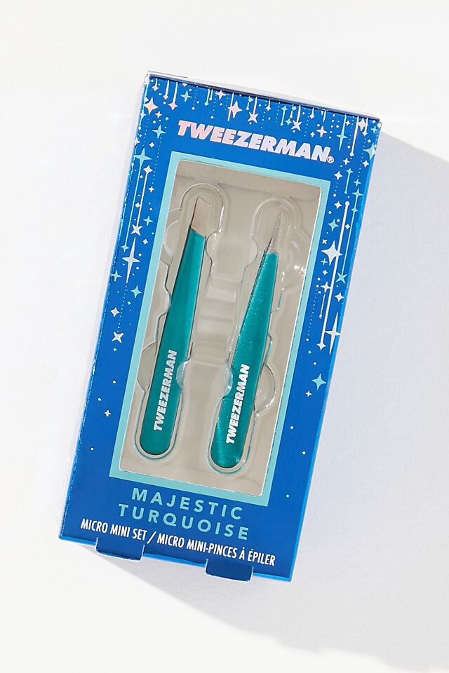 

Мини-подарочный набор Tweezerman Majestic Turquoise Micro, зелено-голубой