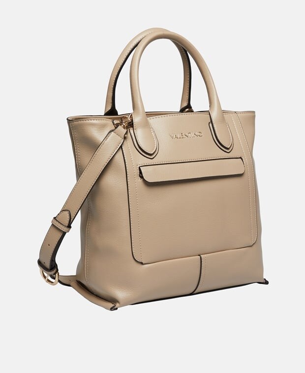 

Сумка шоппер VALENTINO, серо-коричневый