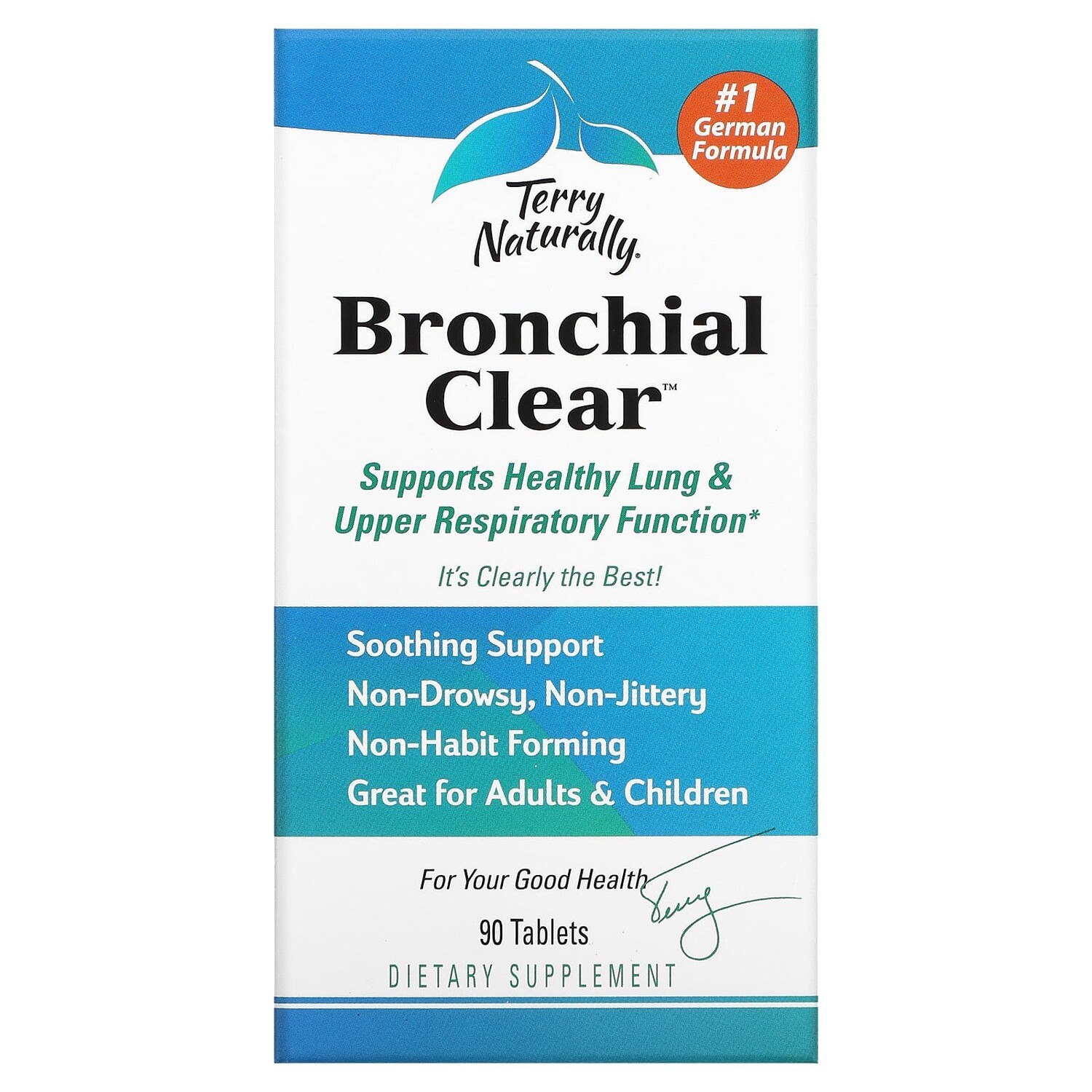 

Bronchial Clear, 90 таблеток, Terry Naturally