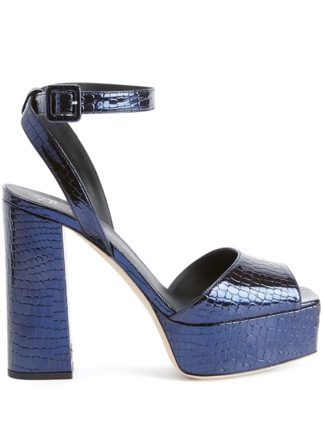 

Giuseppe Zanotti босоножки New Betty 120, синий