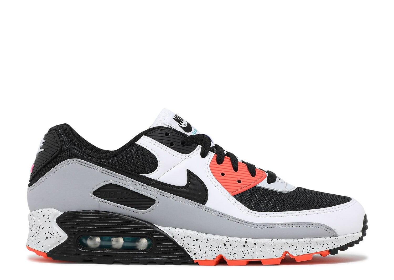 

Кроссовки Nike Air Max 90 'Black Turf Orange', черный