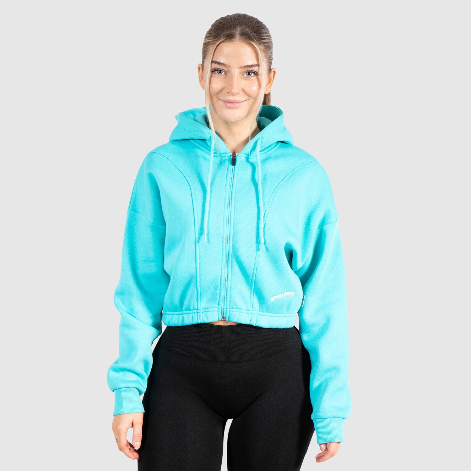 

Спортивная куртка SMILODOX Zip Hoodie Rayna, бирюзовый