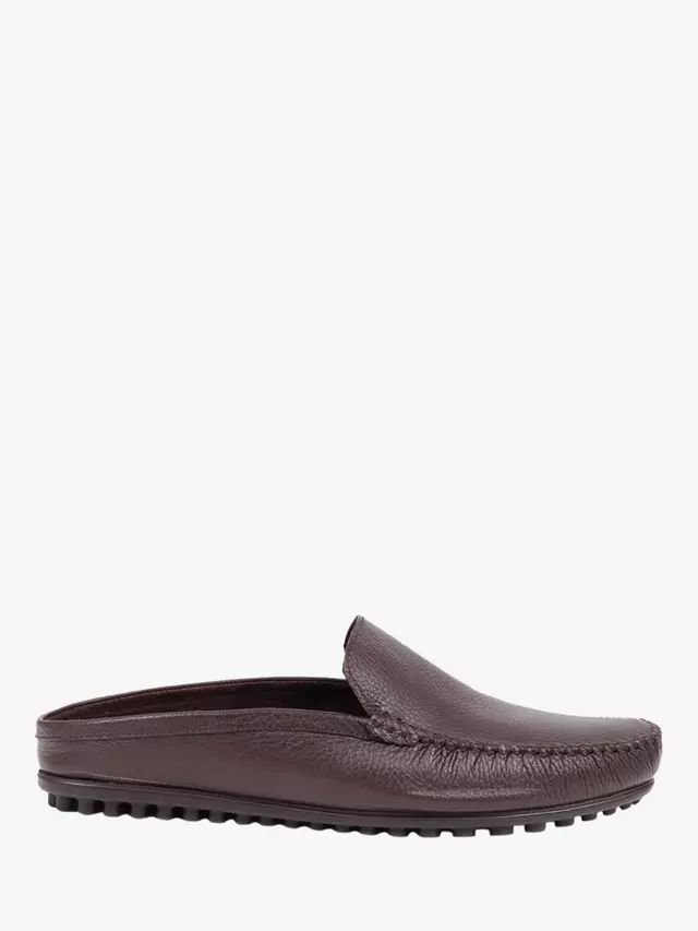 

Тапочки Jones Bootmaker Zethan Leather, цвет dark brown