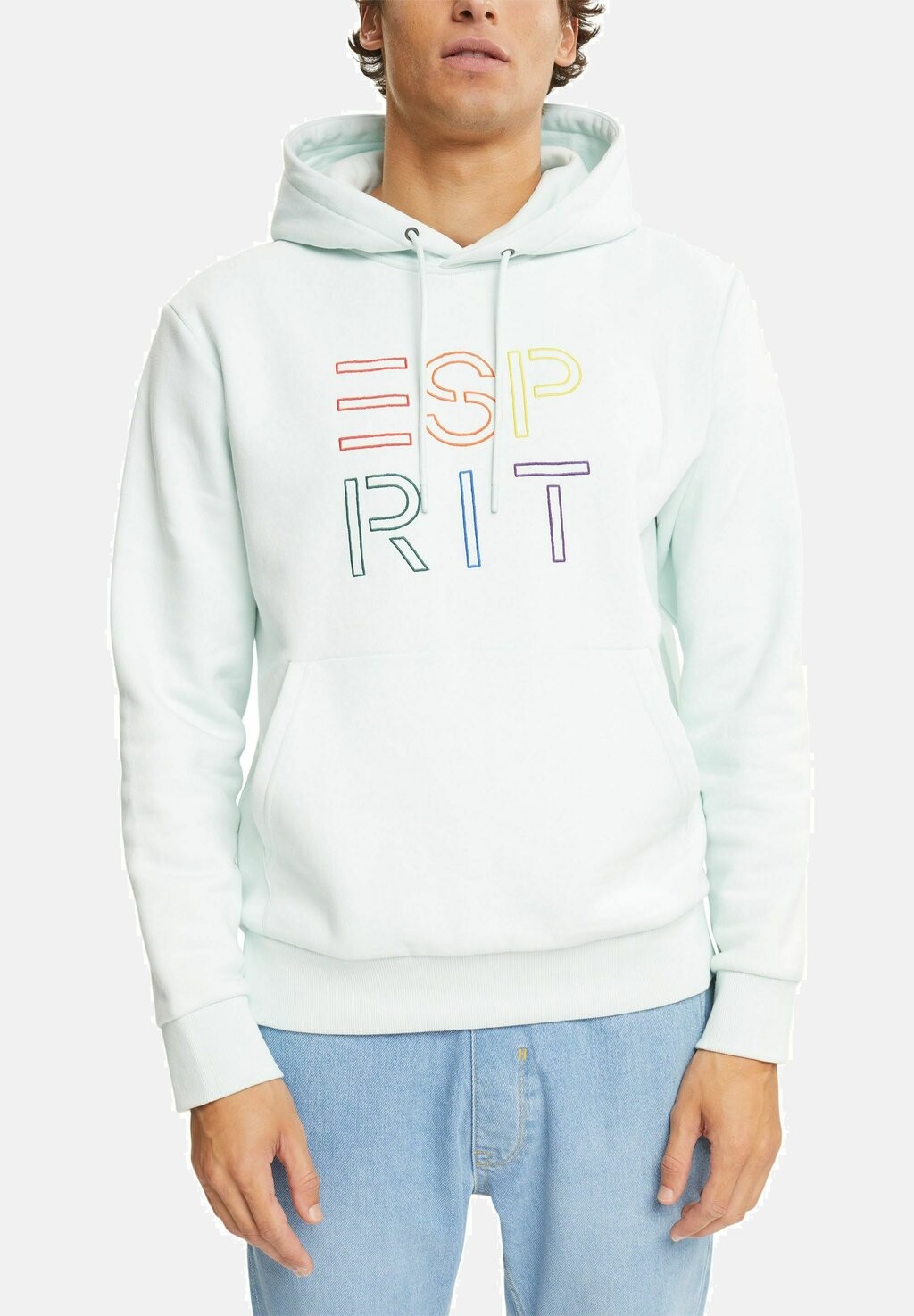

Толстовка Esprit Collegepaita, светло-голубой, Серый