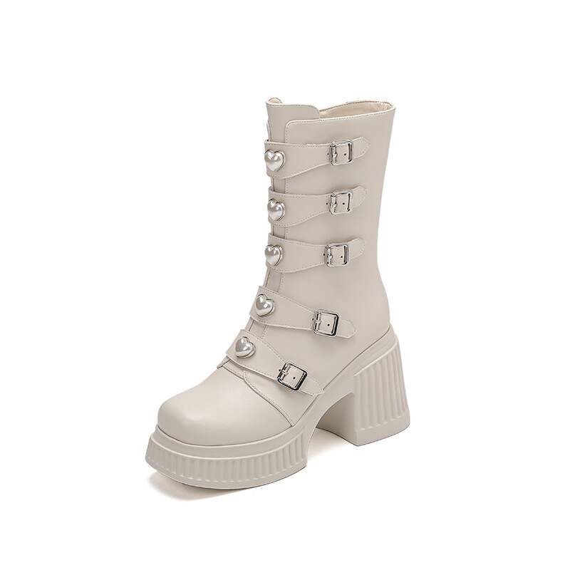 

Ботильоны женские Five-Nine Dan Seven, цвет Milk Tea Beige