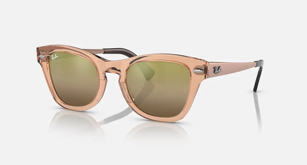 

Солнцезащитные очки Ray-Ban RB0707SM, золотой/красный