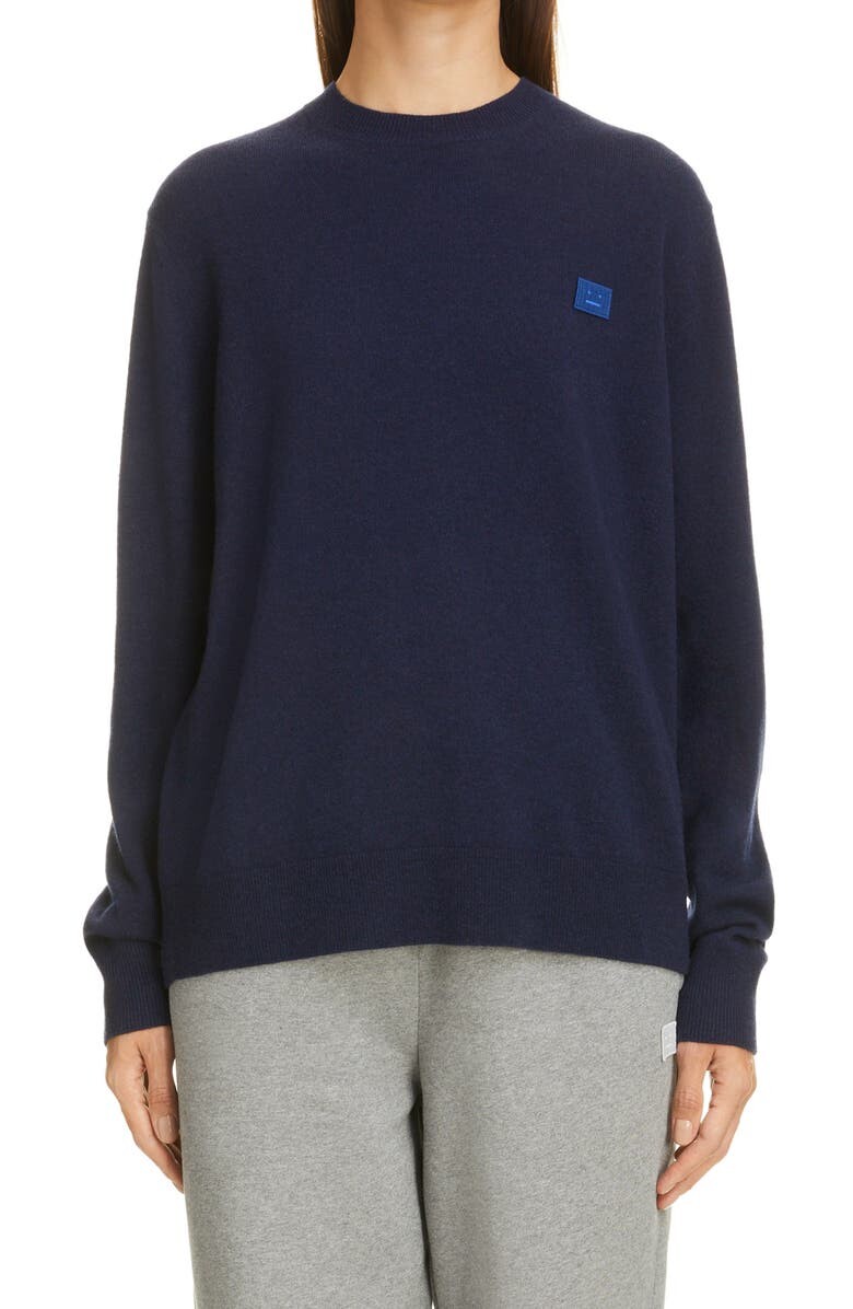 

Шерстяной свитер Kalon с лицевой нашивкой ACNE STUDIOS