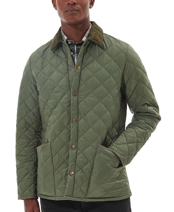 

Мужская стеганая куртка Heritage Liddesdale Barbour, зеленый