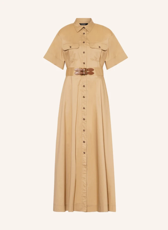

Рубашка-платье Lauren Ralph Lauren, бежевый