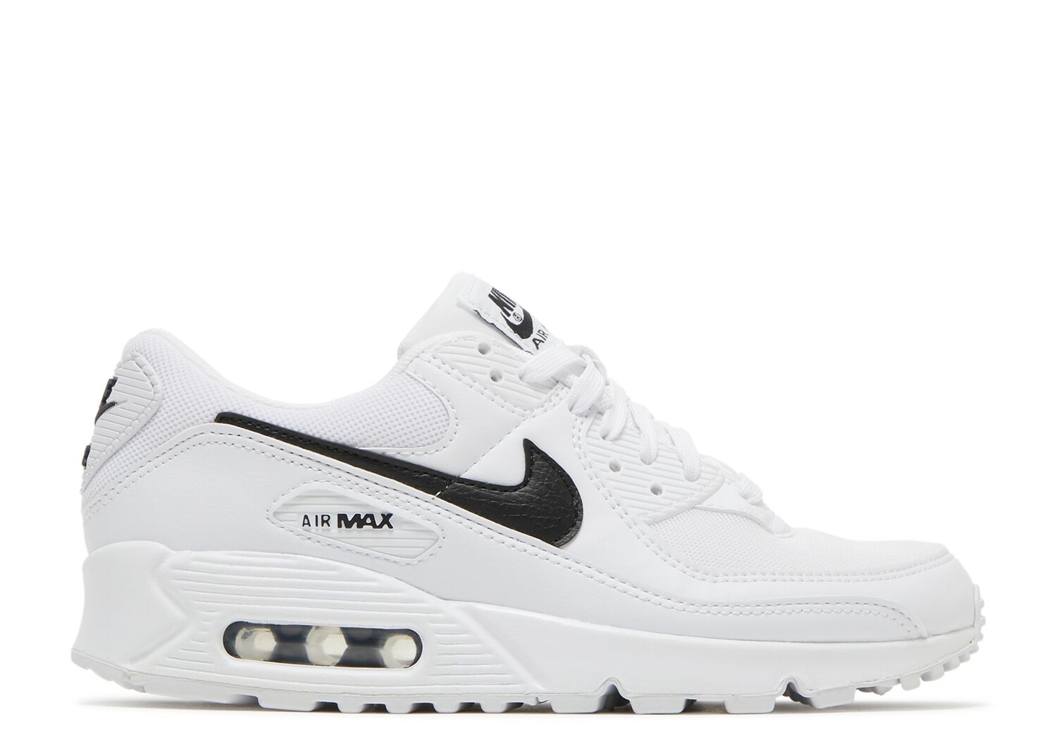 

Кроссовки Nike Wmns Air Max 90 'White Black', белый